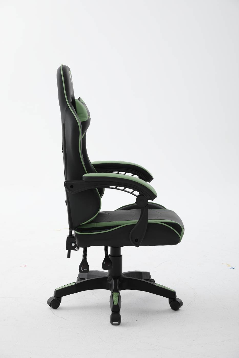 GF-8079 black+green Компьютерное кресло Stool Group GF-8079 black+green