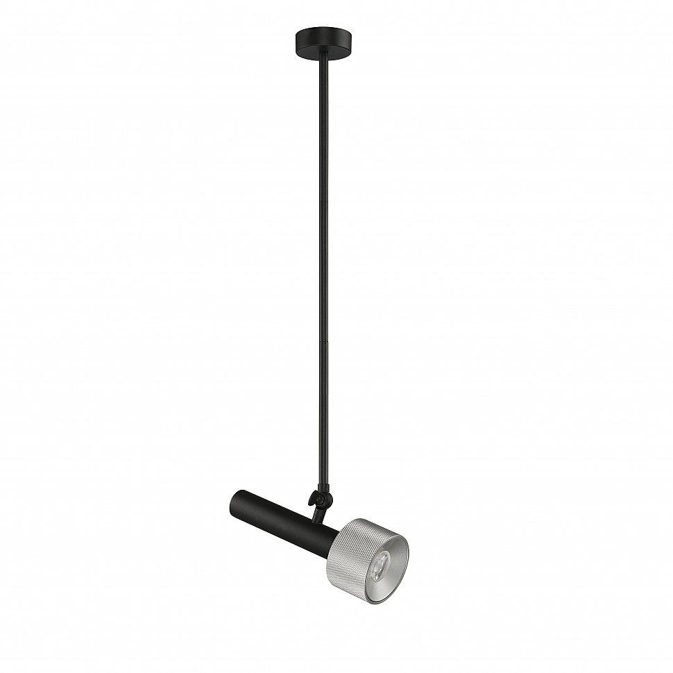 Светильник потолочный iLEDEX TECHNICAL Delta 2361-1 BK+SL
