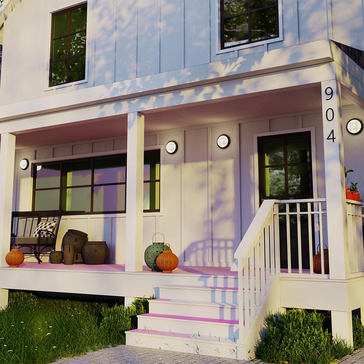 358919 Уличный настенный светильник Novotech Opal 358919