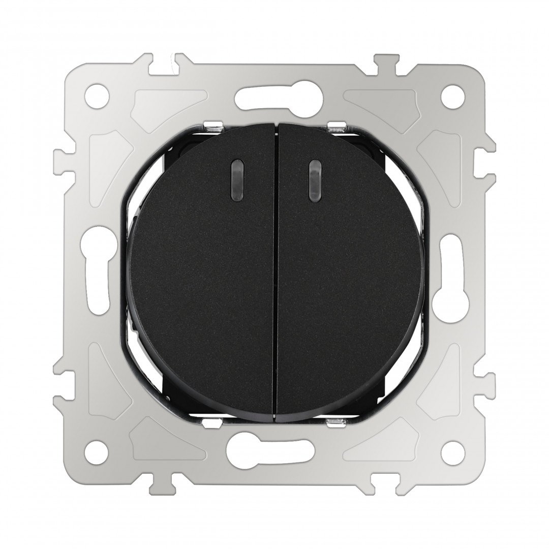 Выключатель Arte Milano Am-202 202.33-2.black