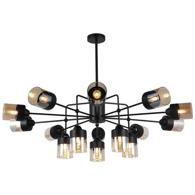 MD.74785-15-S-BK Потолочная люстра IMEX MD.74785-15-S-BK