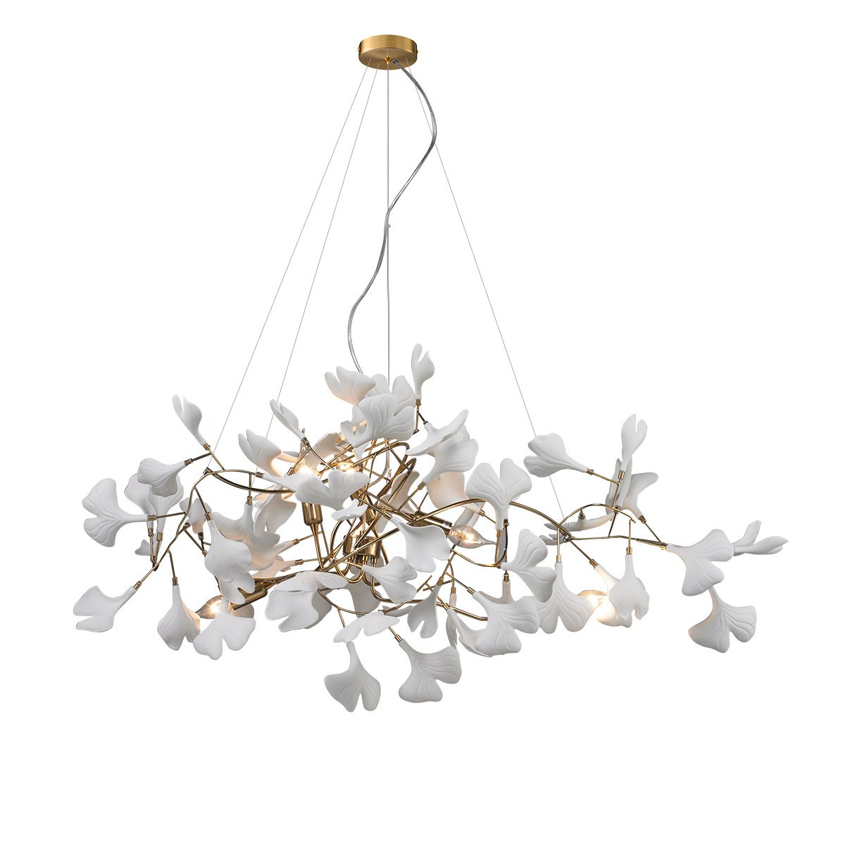 10881P/L1000 gold/white Подвесная люстра Delight Collection 10881 10881P/L1000 gold/white