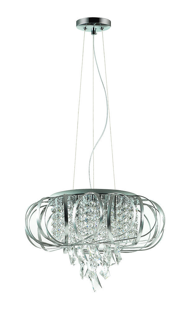 3477/5 Подвесная хрустальная люстра Udessa Odeon Light 3477/5