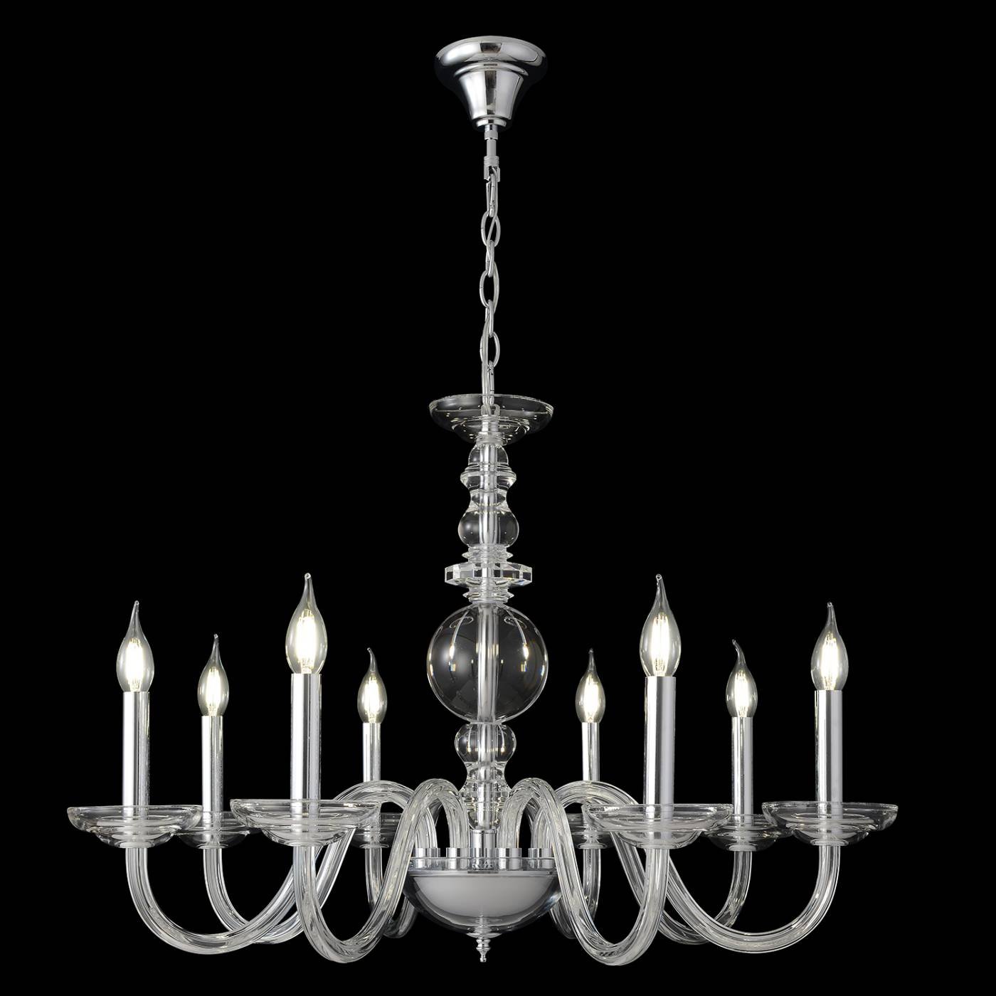 Подвесная люстра Crystal Lux Arabesque ARABESQUE SP8 CHROME