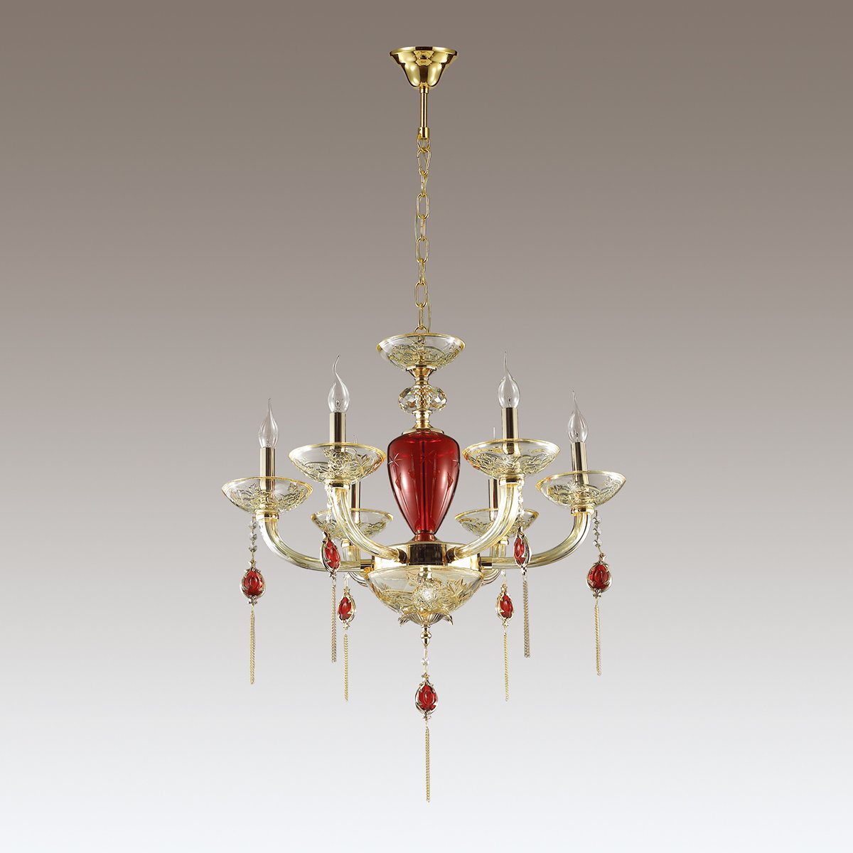 Подвесная люстра Odeon Light Donna 3927/6