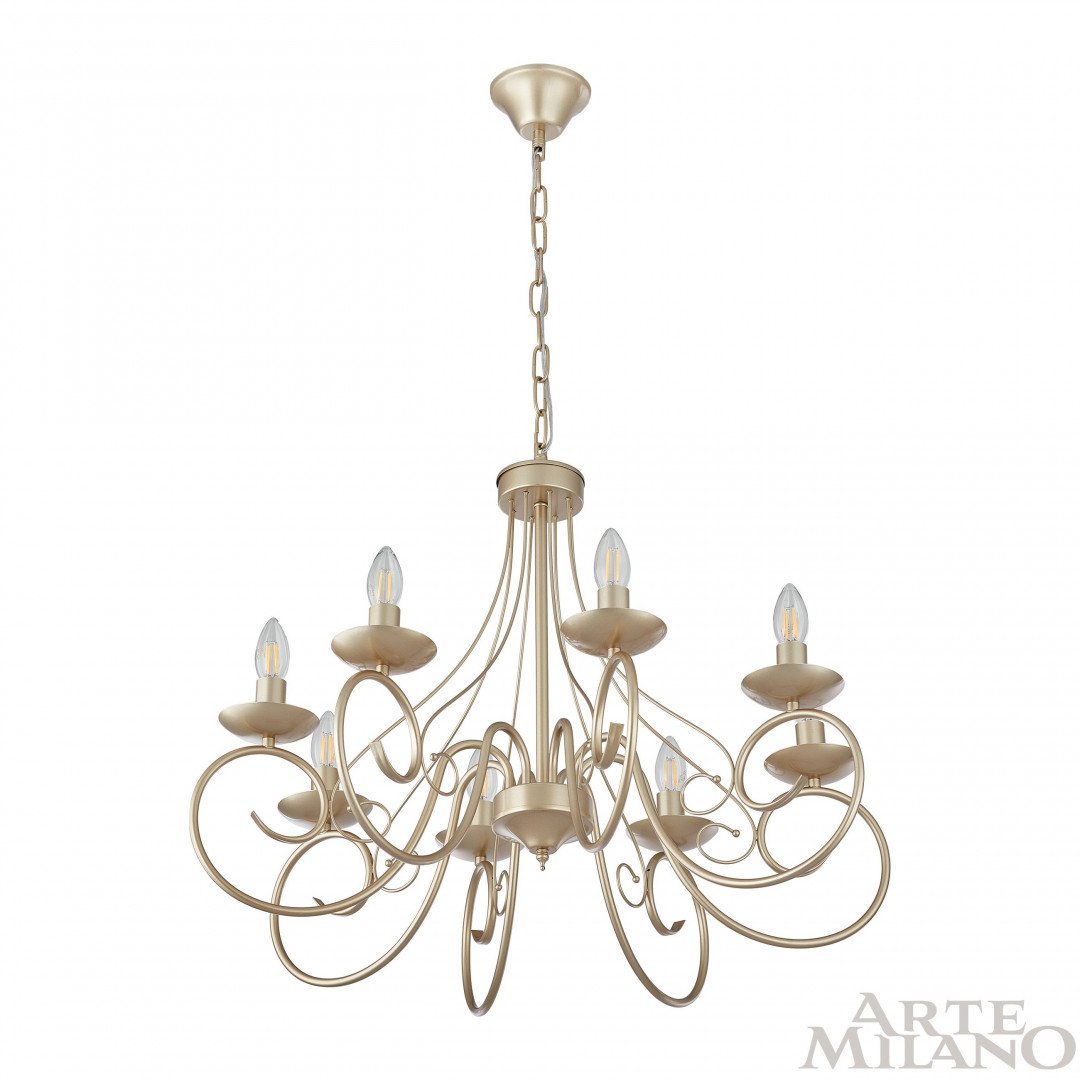 Подвесная люстра Arte Milano Am349159 349159/8 CG