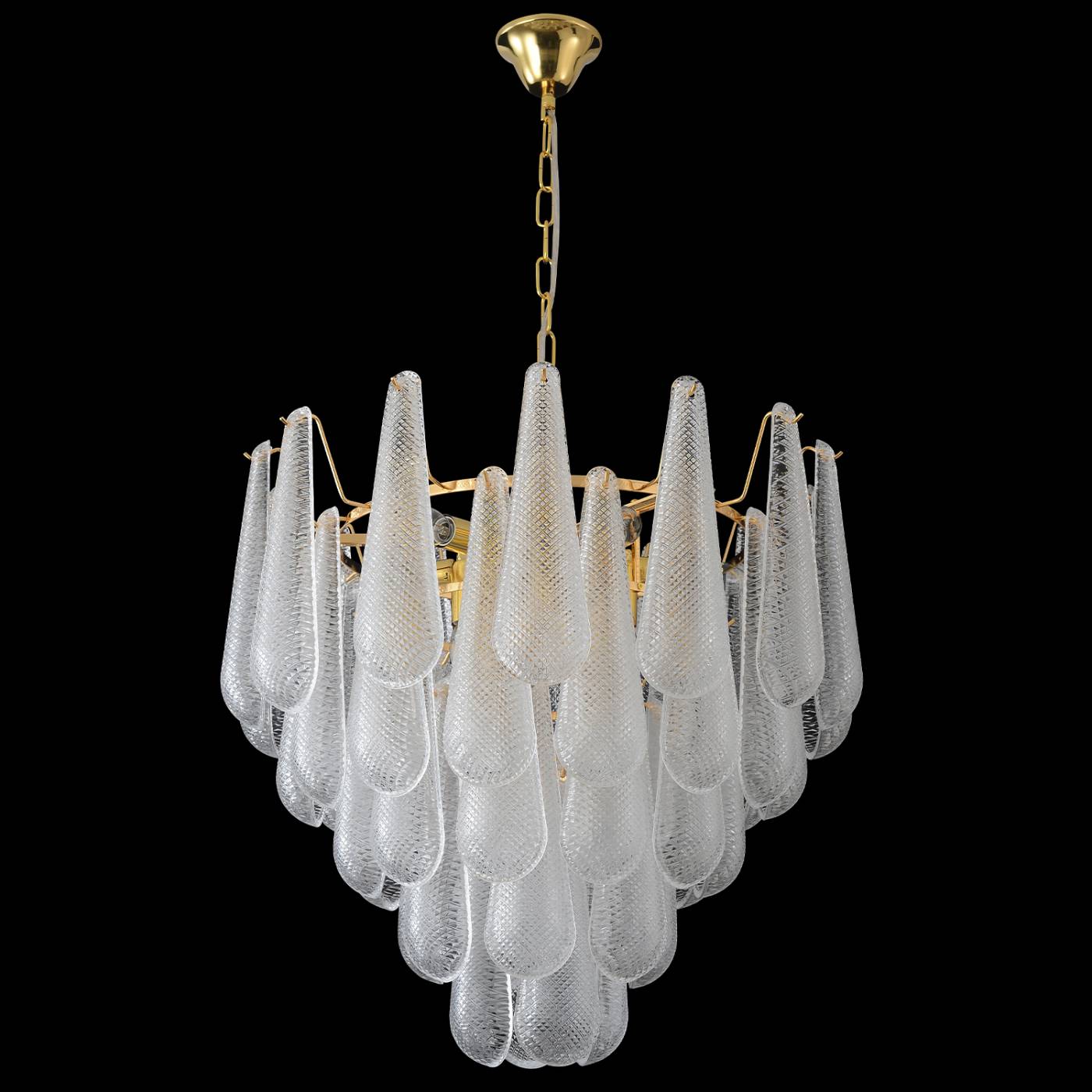 FONTAIN SP10 GOLD Подвесная люстра Crystal Lux Fontain FONTAIN SP10 GOLD