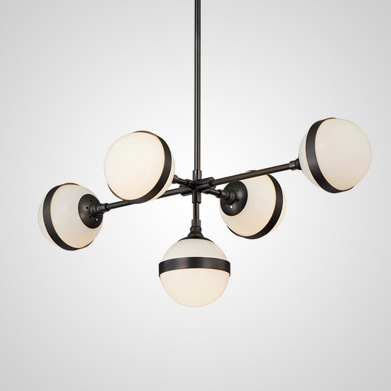 9252P/5L black Люстра на штанге Delight Collection Peggy 9252P/5L black
