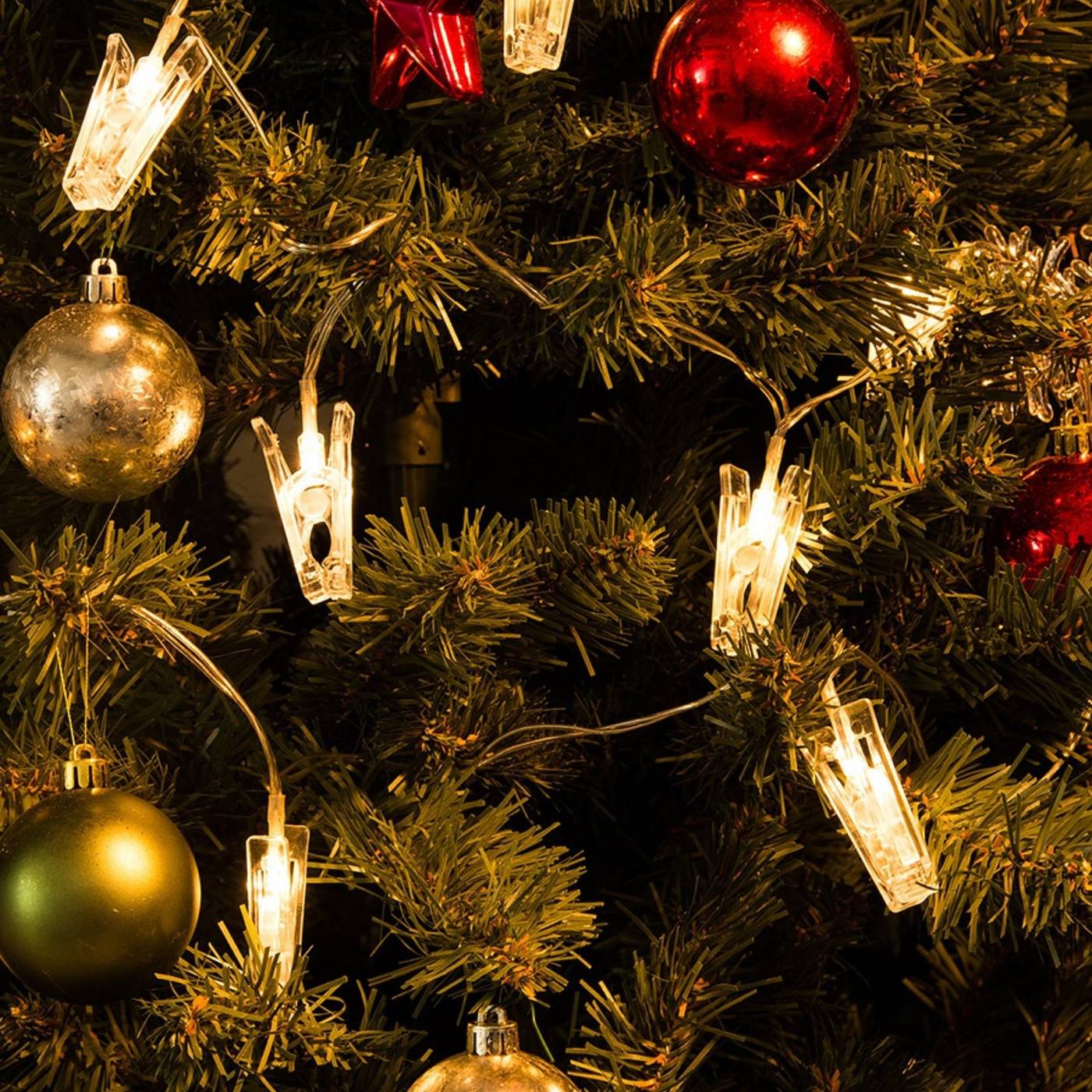 Гирлянда Uniel ULD-S0200-010/STB/2AA WARM WHITE IP20 CLIPS