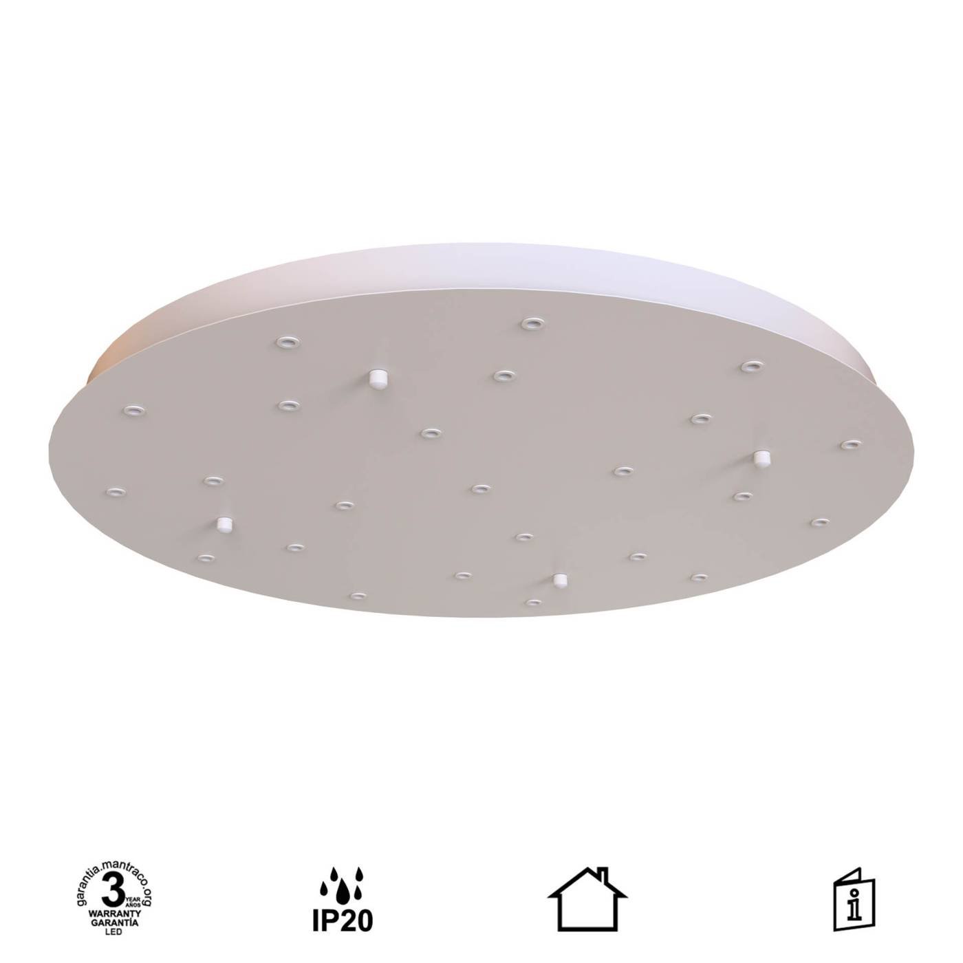 9374 9374 Основание потолочное 24L MODULAR LIGHT FLORONES