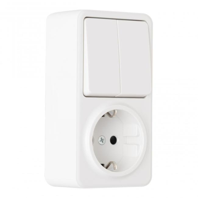 310.53-1.white Выключатель Arte Milano Am-310 310.53-1.white