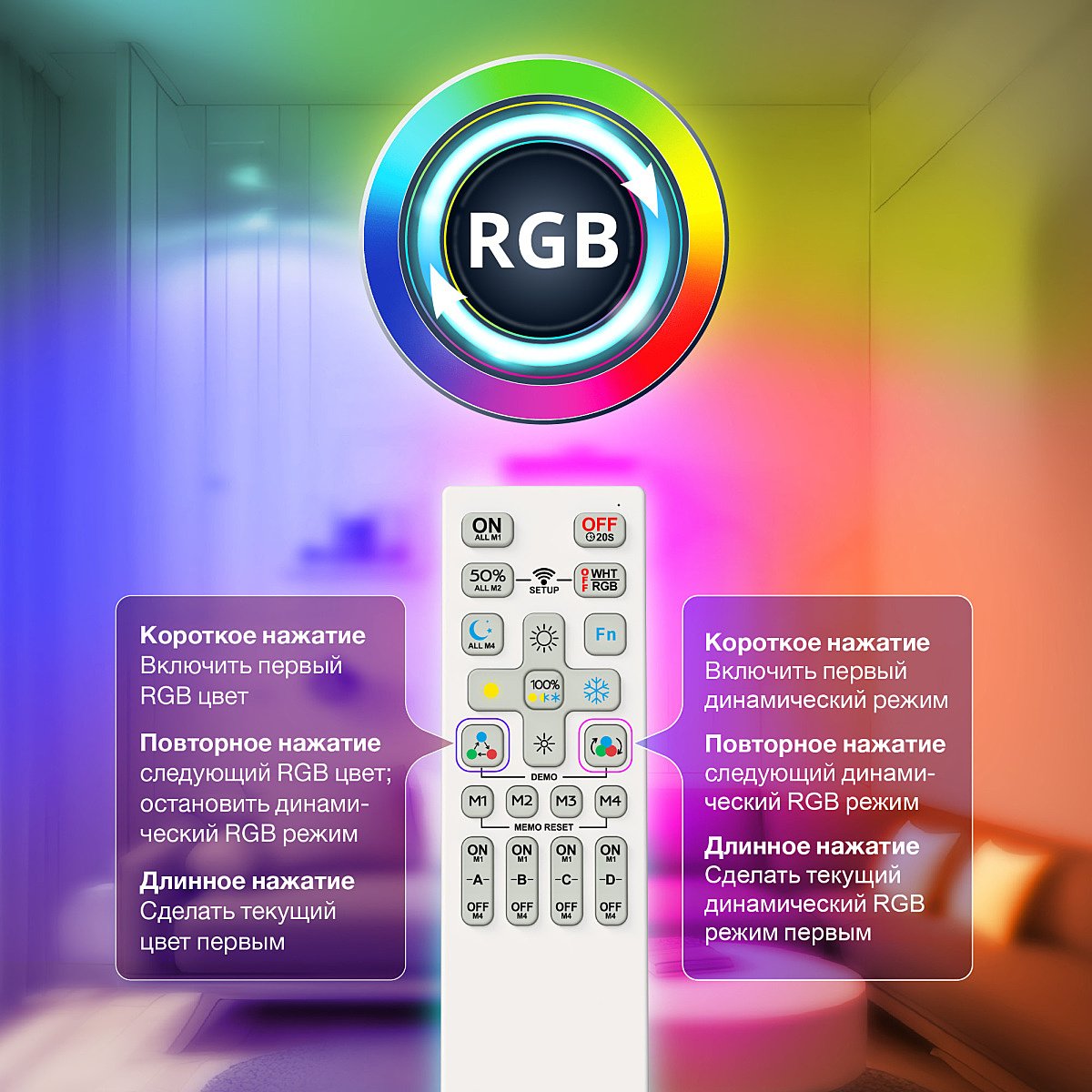 Подвесная люстра Citilux Дуэт Смарт CL719A701