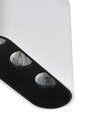 Светильник подвесной Lumien Hall Элой 8004/3P-WT-BK