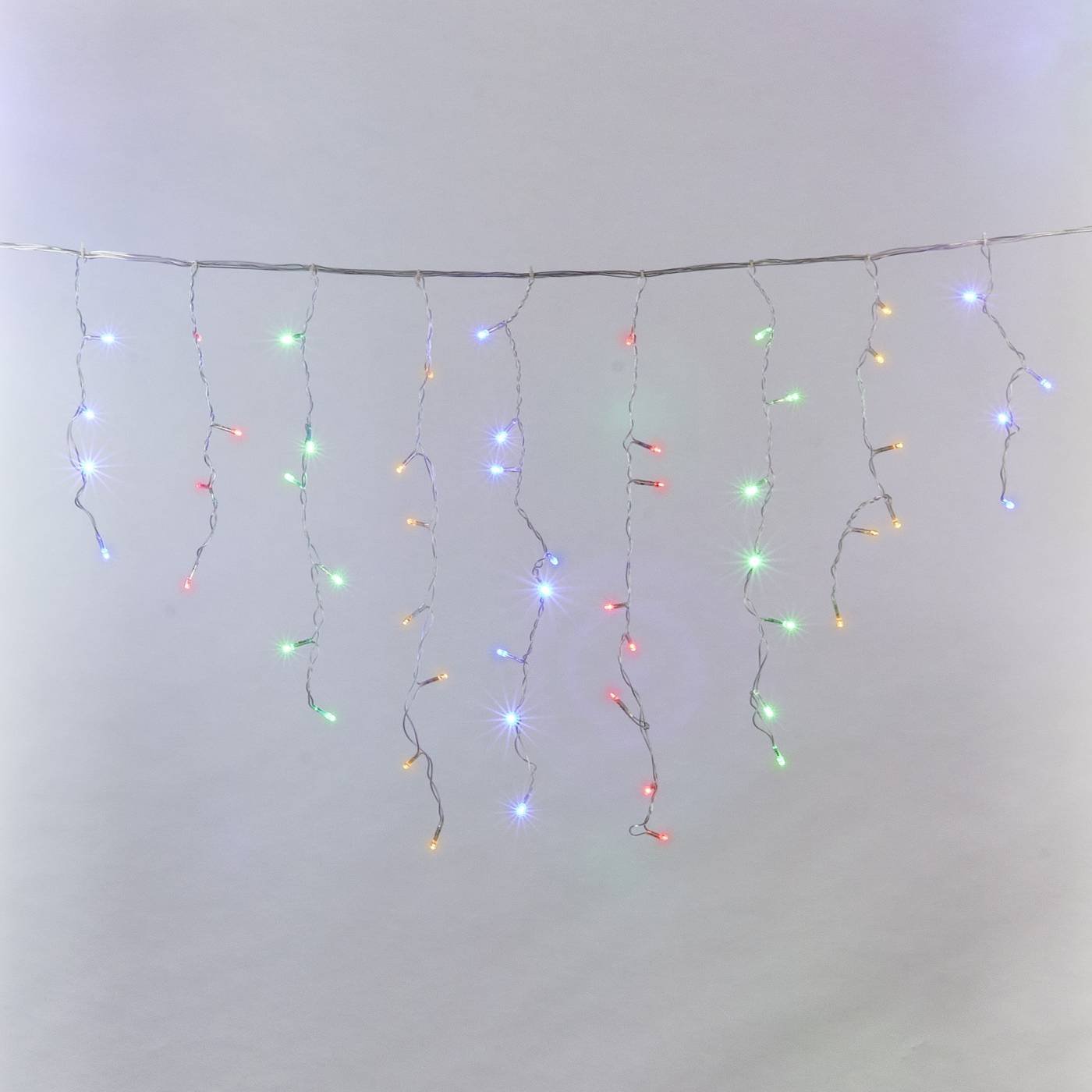 Бахрома светодиодная с контроллером, 3 м Uniel ULD-B3010-200/DTA MULTI IP20