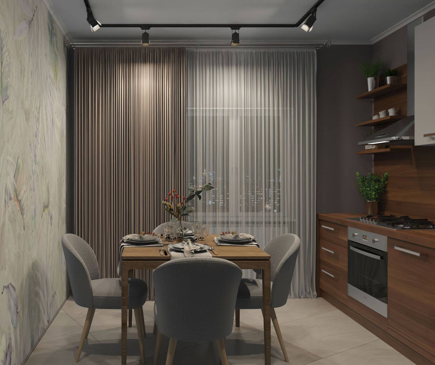 DK6012-BK Трековый светильник Denkirs DK600 DK6012-BK