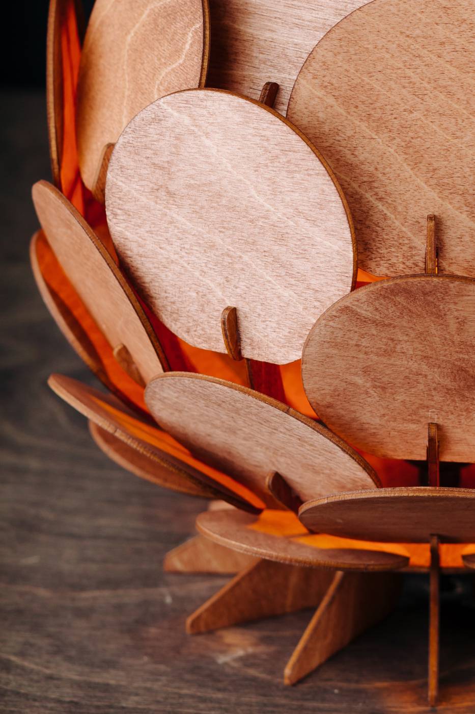 2530mx/1 Настольная лампа Woodshire Сфера 2530mx/1