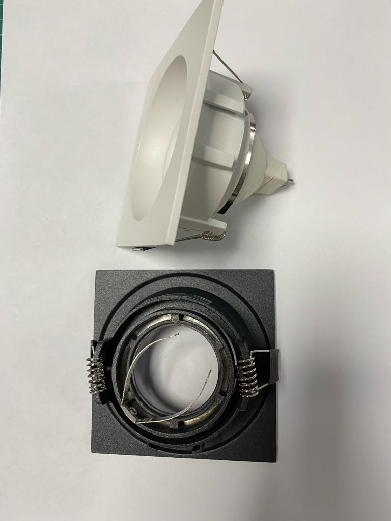 Встраиваемый светильник Elvan ST-4014SQ-G5.3-Bk