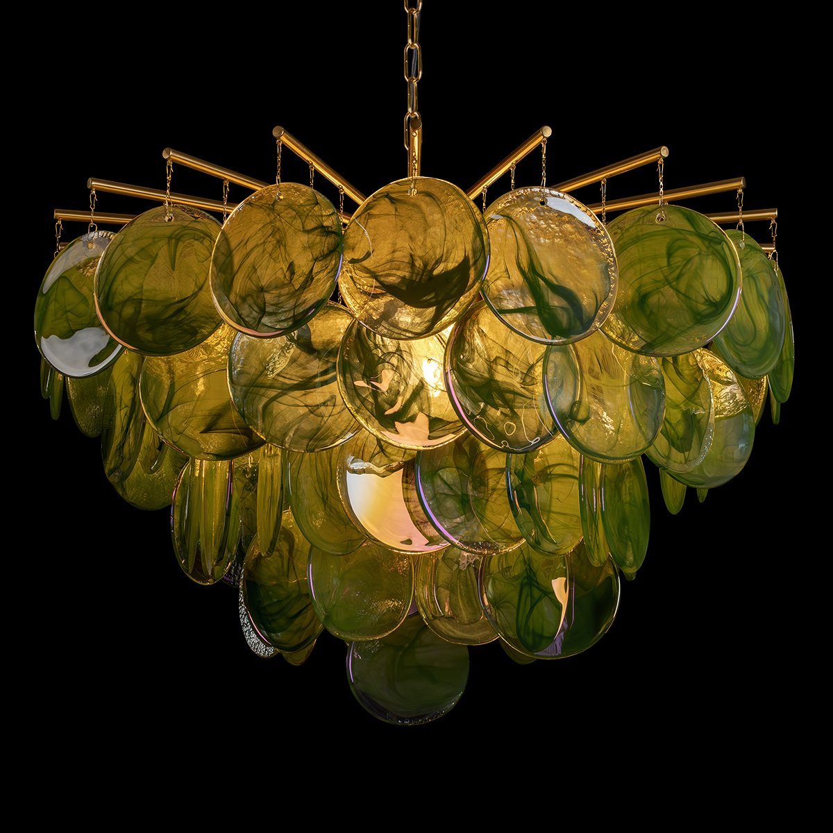 10492/800 Green Подвесная люстра Lolly Loft It 10492/800 Green