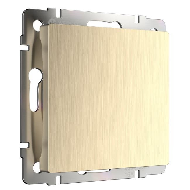 W1159210/ Заглушка (шампань рифленый) Накладка на механизм Werkel W1159210/ Заглушка (шампань рифленый)