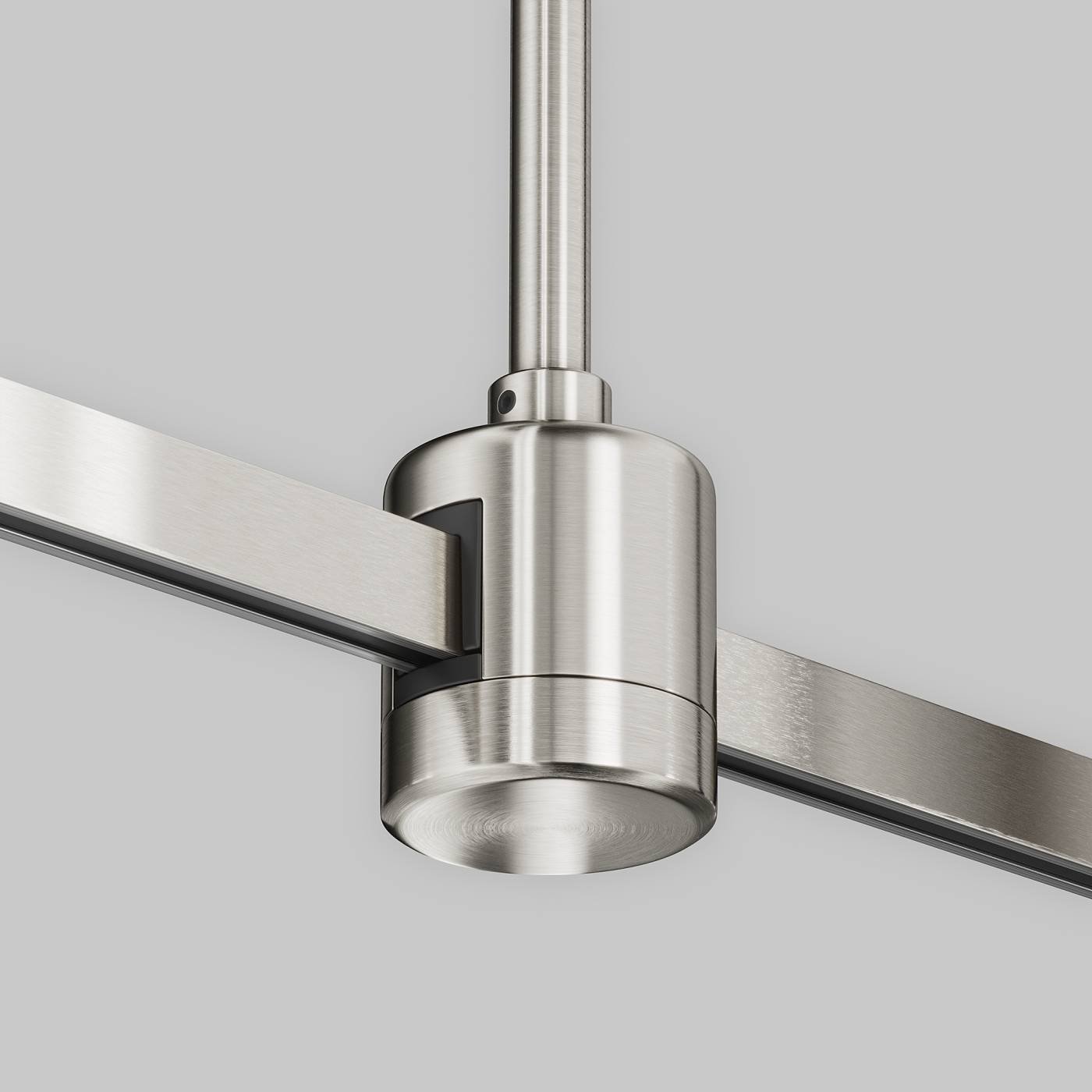 Крепление потолочное Medium 300мм с прямым коннектором питания Maytoni Accessories for tracks Flarity TRA158C-IPC1-PT