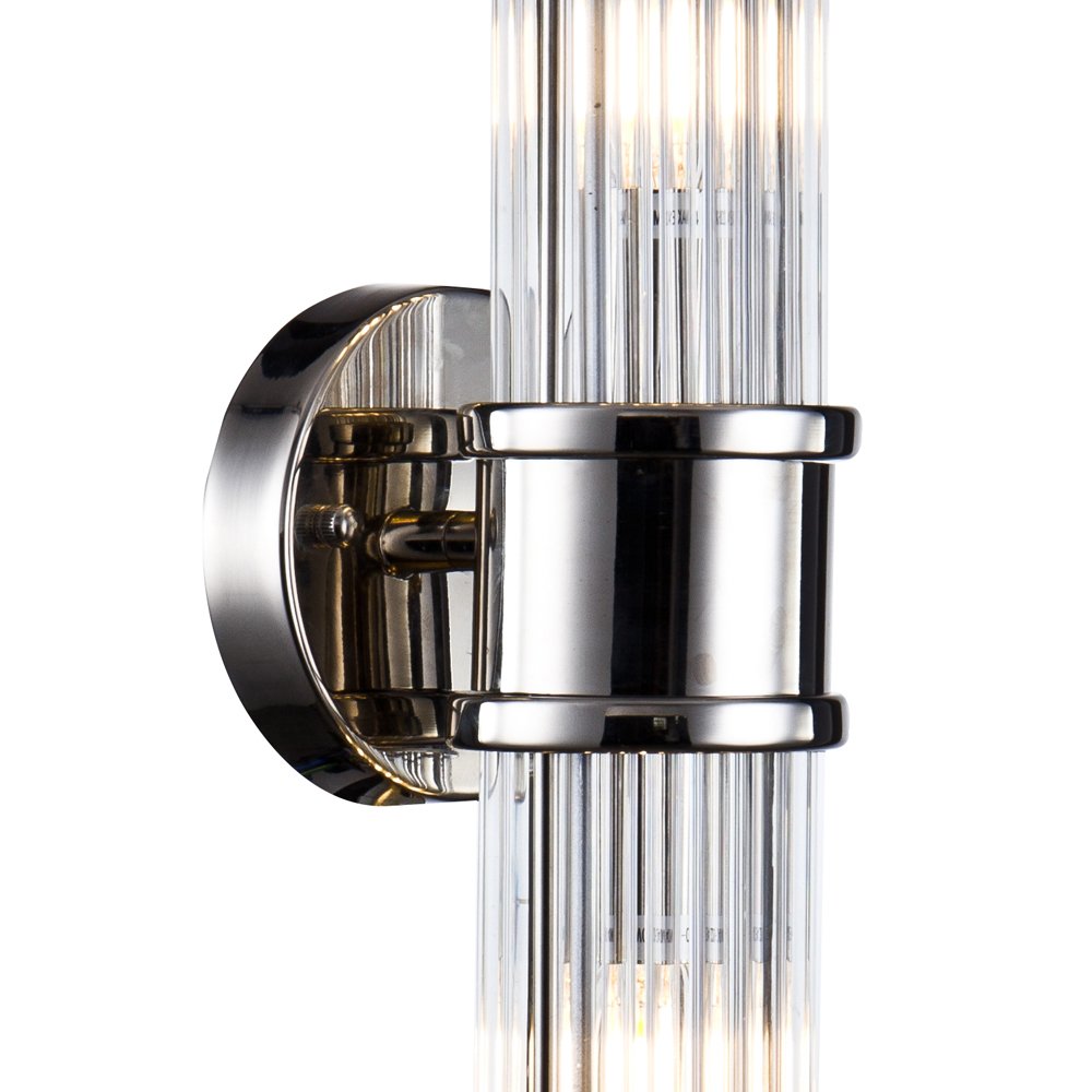 KM0768W-2 nickel Настенный светильник Delight Collection Claridges KM0768W-2 nickel