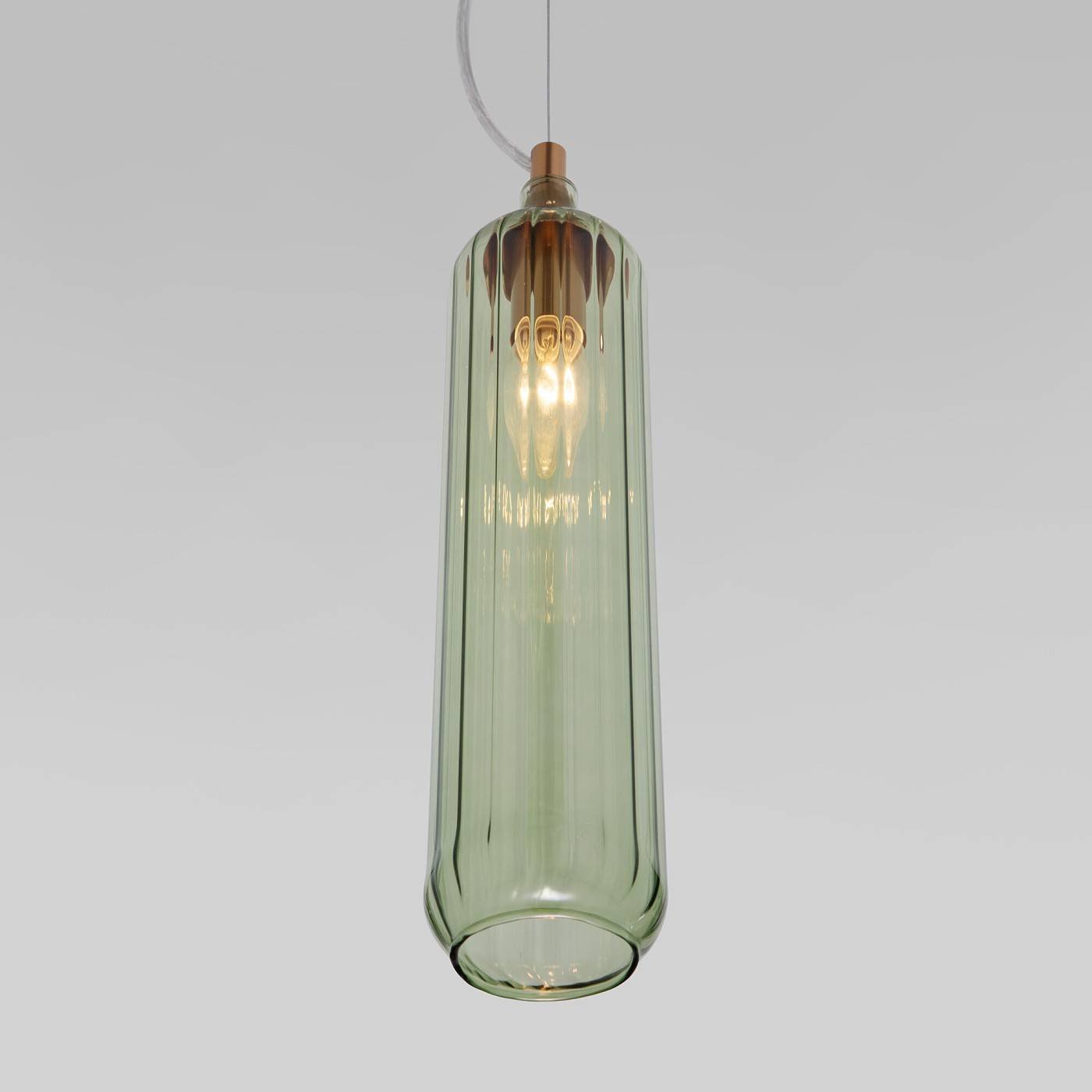 Светильник подвесной Eurosvet Siesta 50252/1 зеленый