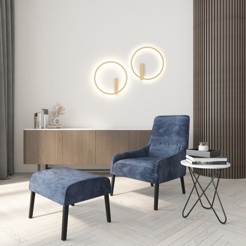 DK5035-SG Настенный светильник Denkirs Round DK5035-SG