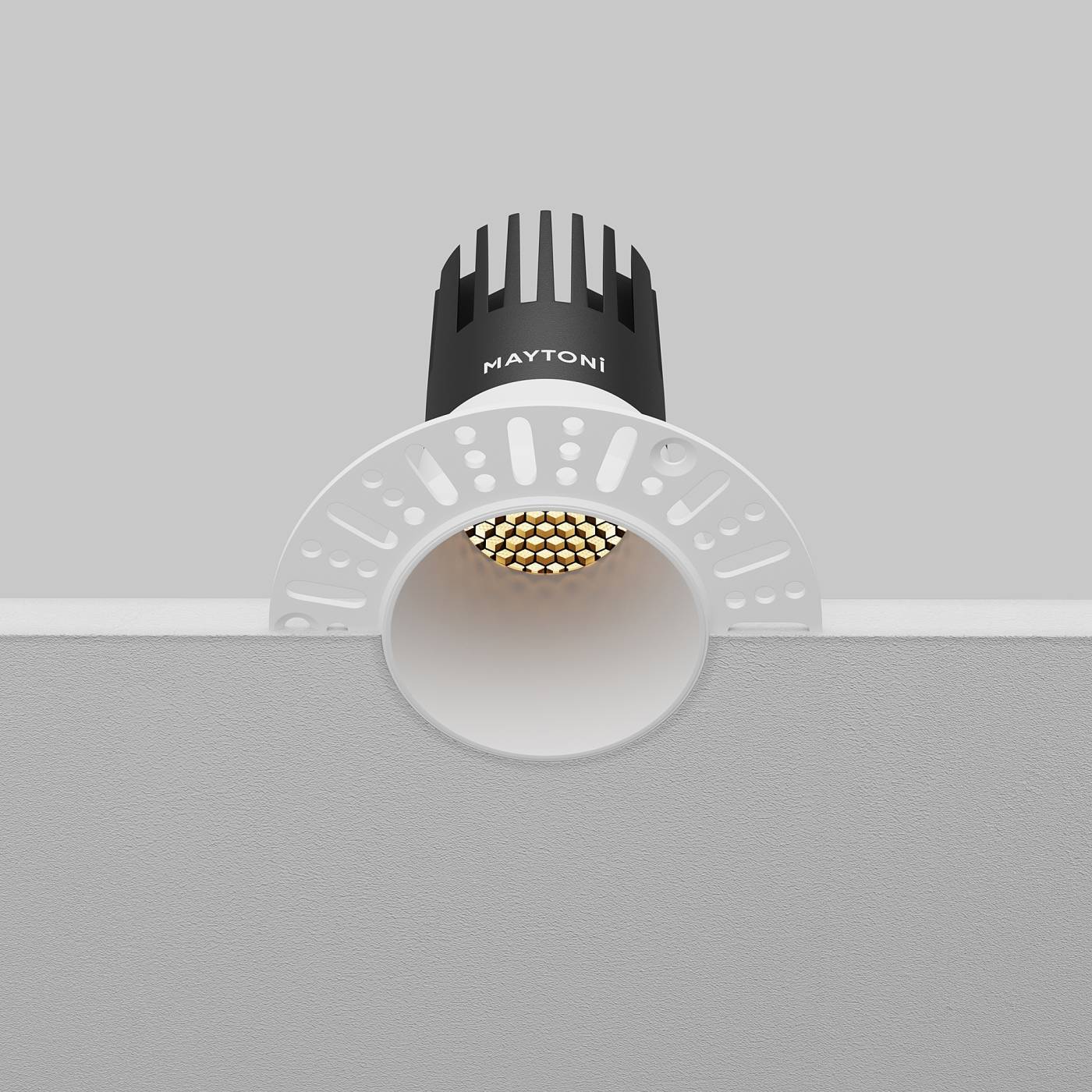 DL120-10W-2.7K-TRS-W Встраиваемый светильник Maytoni Dip DL120-10W-2.7K-TRS-W