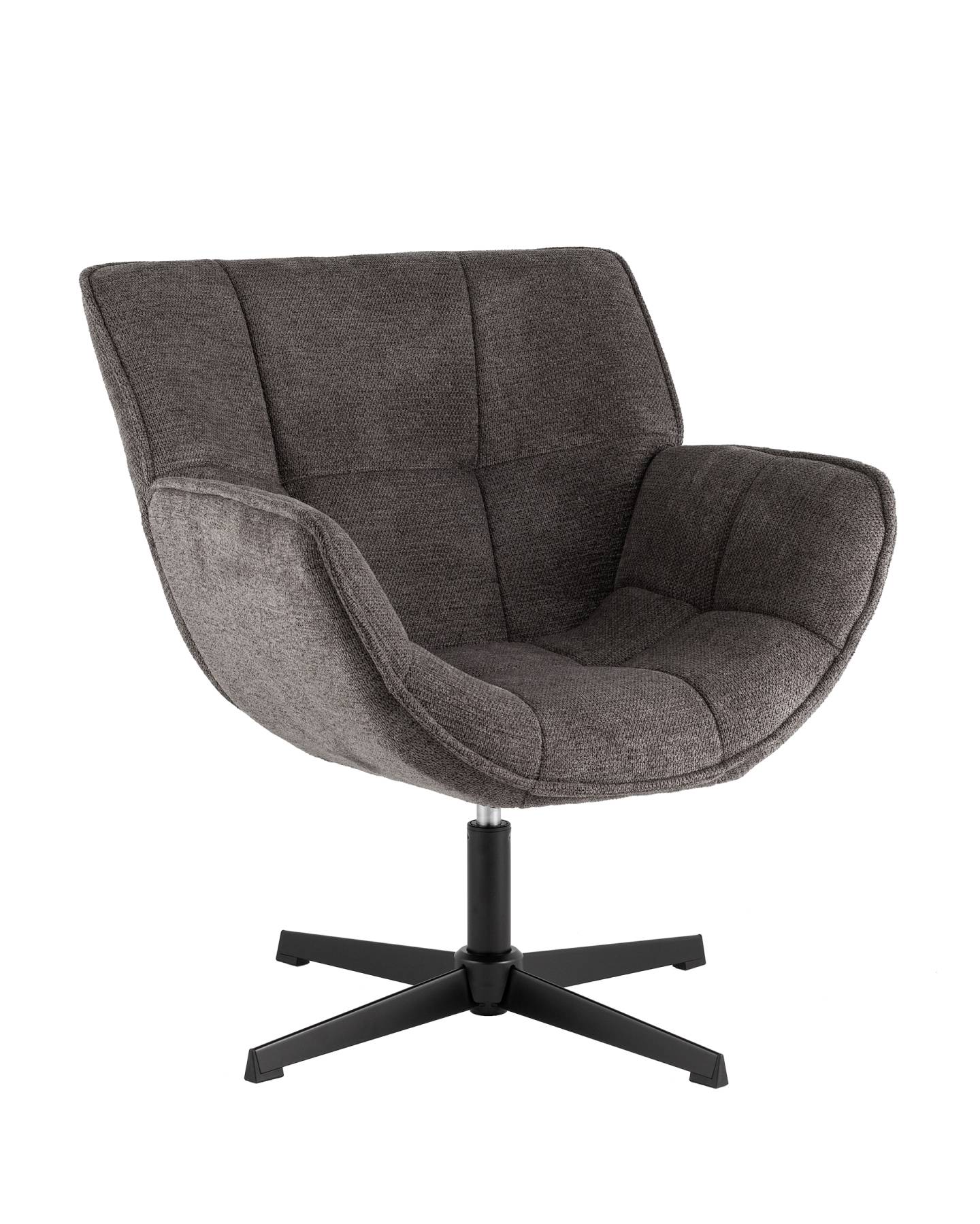 QH-8236KTC DA-97 dark grey Кресло Stool Group QH-8236KTC DA-97 dark grey