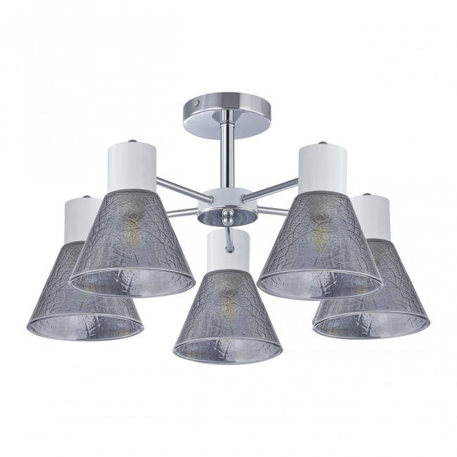 322408/5 CR+WH Потолочная люстра Arte Milano Napoli 322408/5 CR+WH