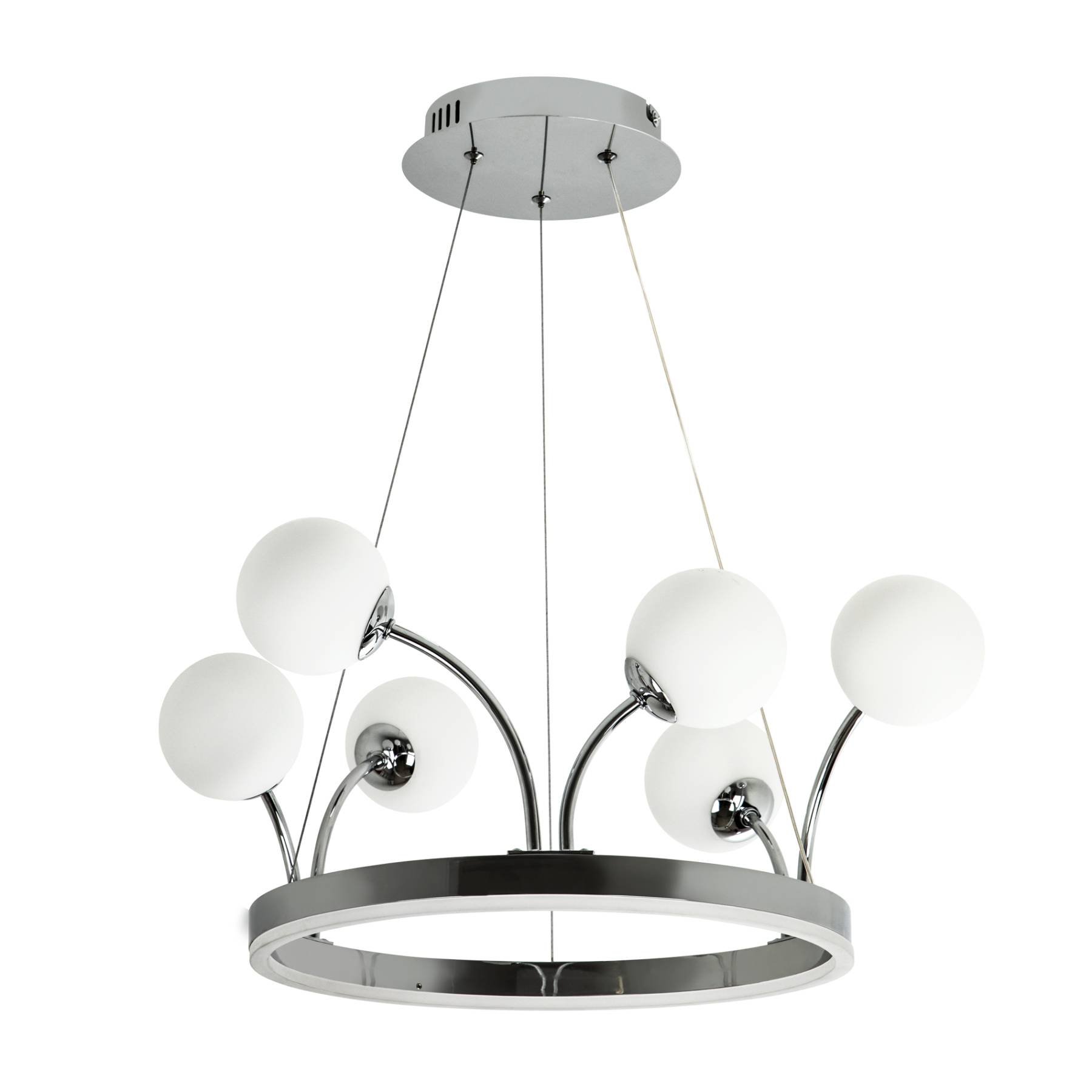 MS.1535.6 CR Подвесная люстра MS Modelux MS.1535.6 CR