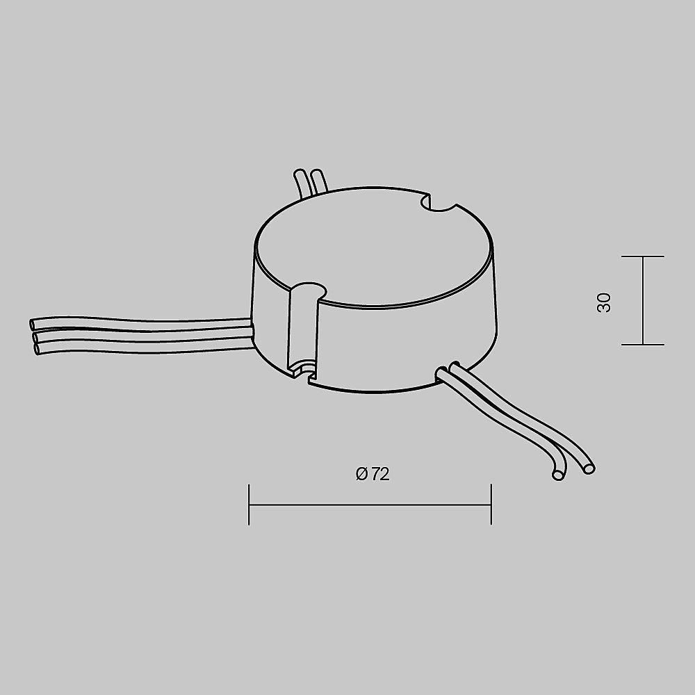 Источник тока DALI NFC DT8 600-1200mA +PUSH DIM 721028 Скопирован Все характеристики Maytoni Источники тока 721028