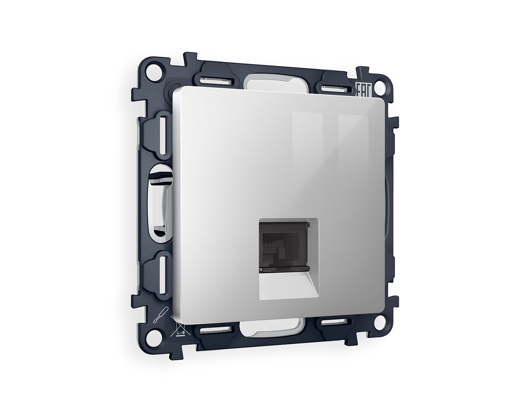 MA412010 Розетка Ambrella Volt ALFA MA412010