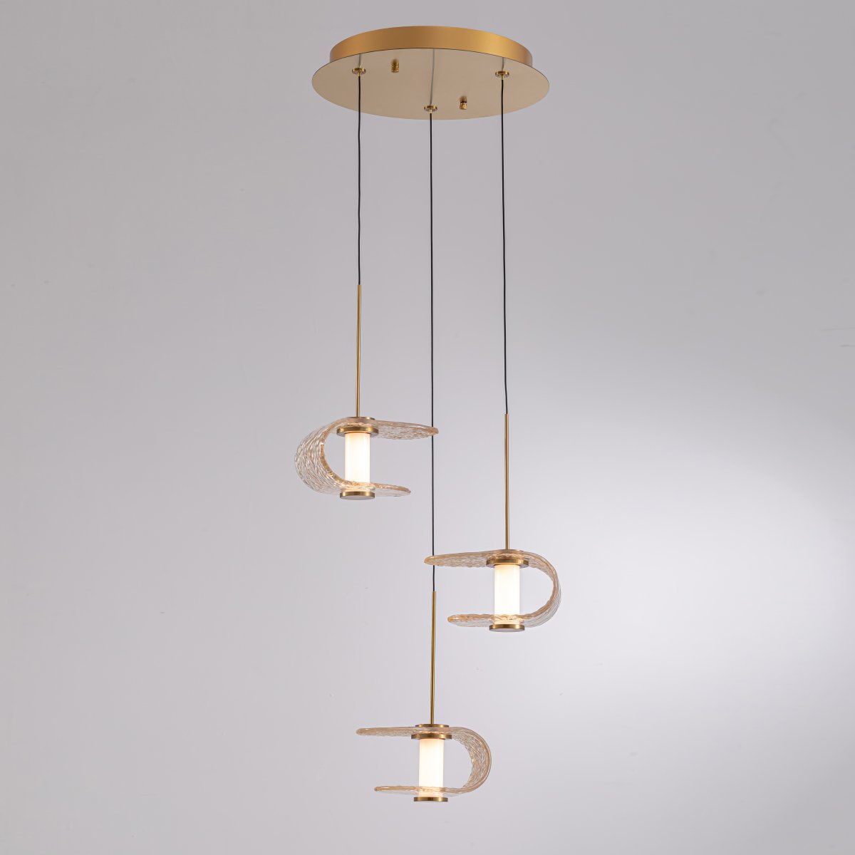 MD24020901-3A gold/cognac Светильник подвесной Delight Collection MD24020901 MD24020901-3A gold/cognac