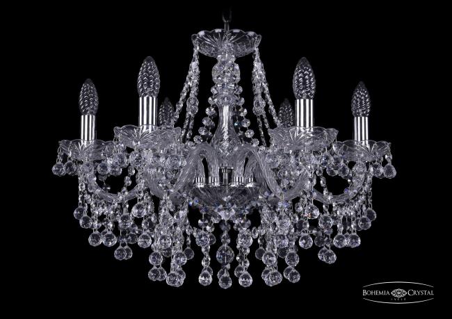 Подвесная хрустальная люстра 1409 Bohemia 1409/6/195 Ni