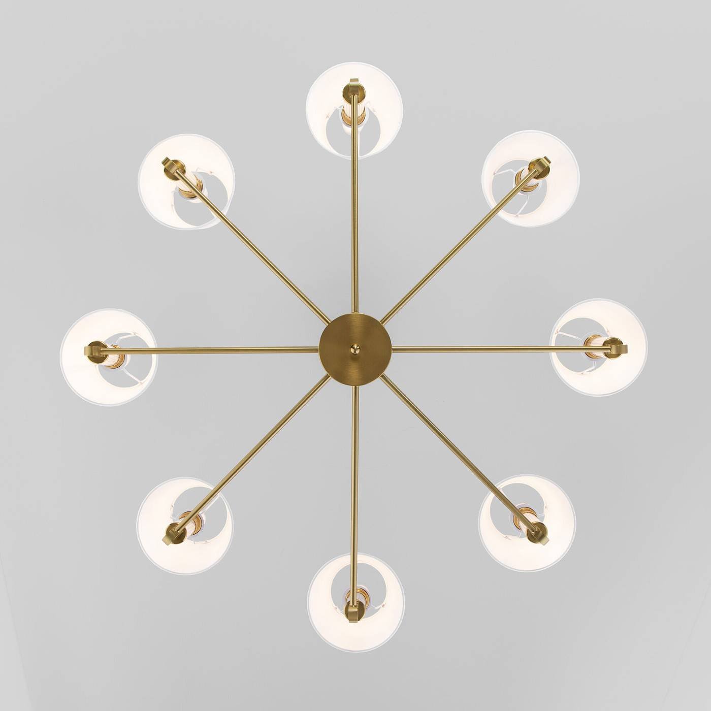 Потолочная люстра Eurosvet Conso 60145/8 латунь Smart