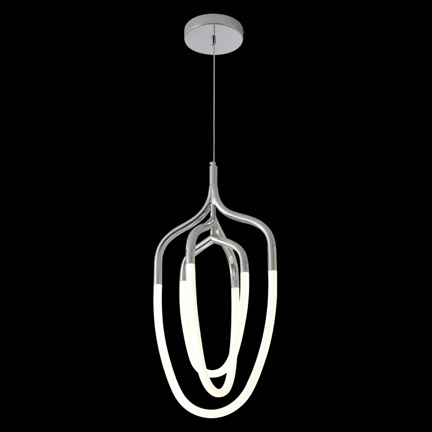 Подвесная люстра Crystal Lux Pera PERA SP50W LED CHROME