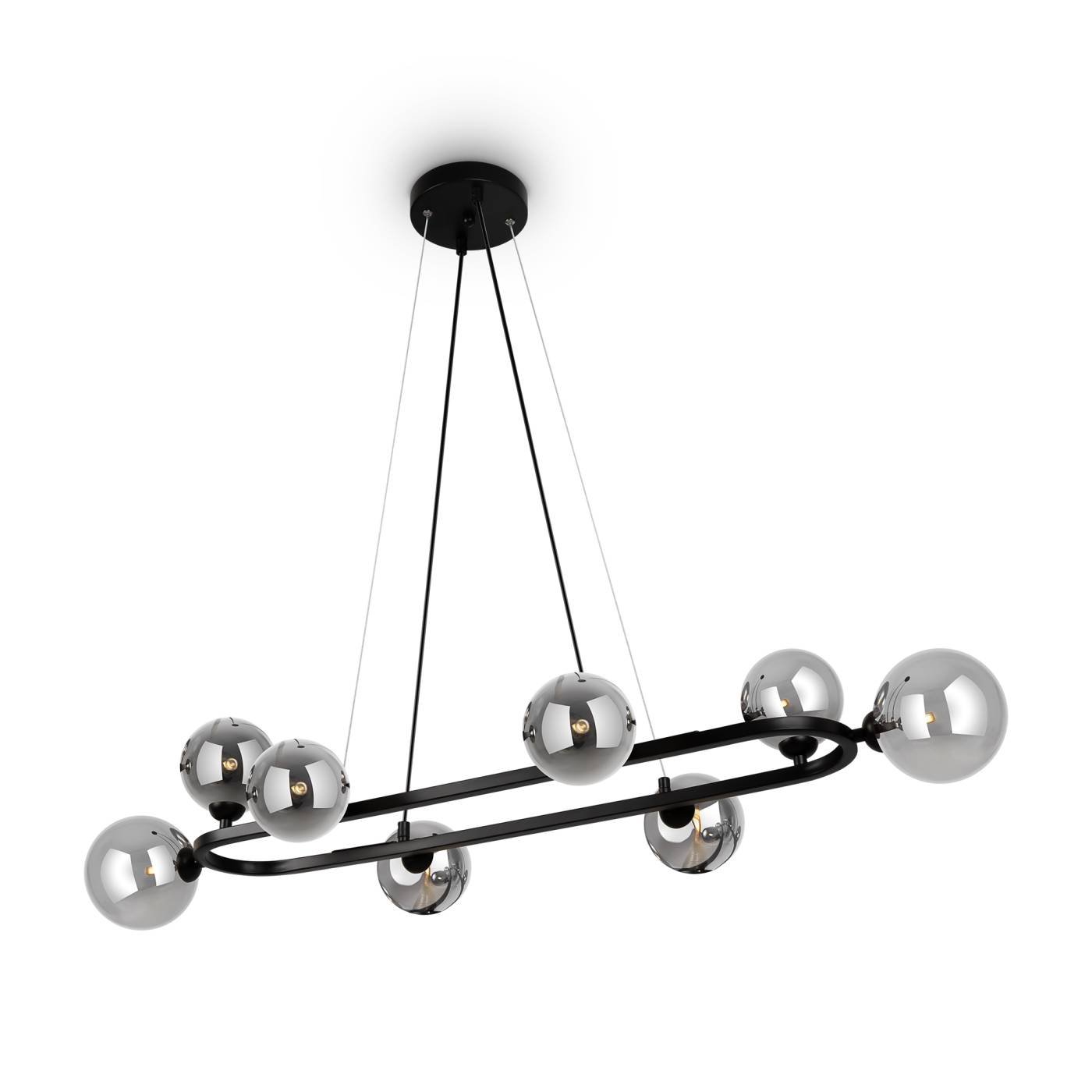 FR5222PL-08B Подвесная люстра Freya Globos FR5222PL-08B