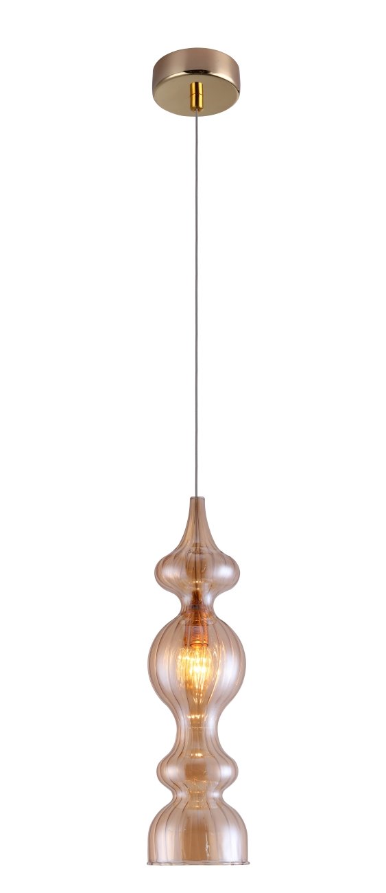IRIS SP1 A AMBER Светильник подвесной Crystal Lux Iris IRIS SP1 A AMBER