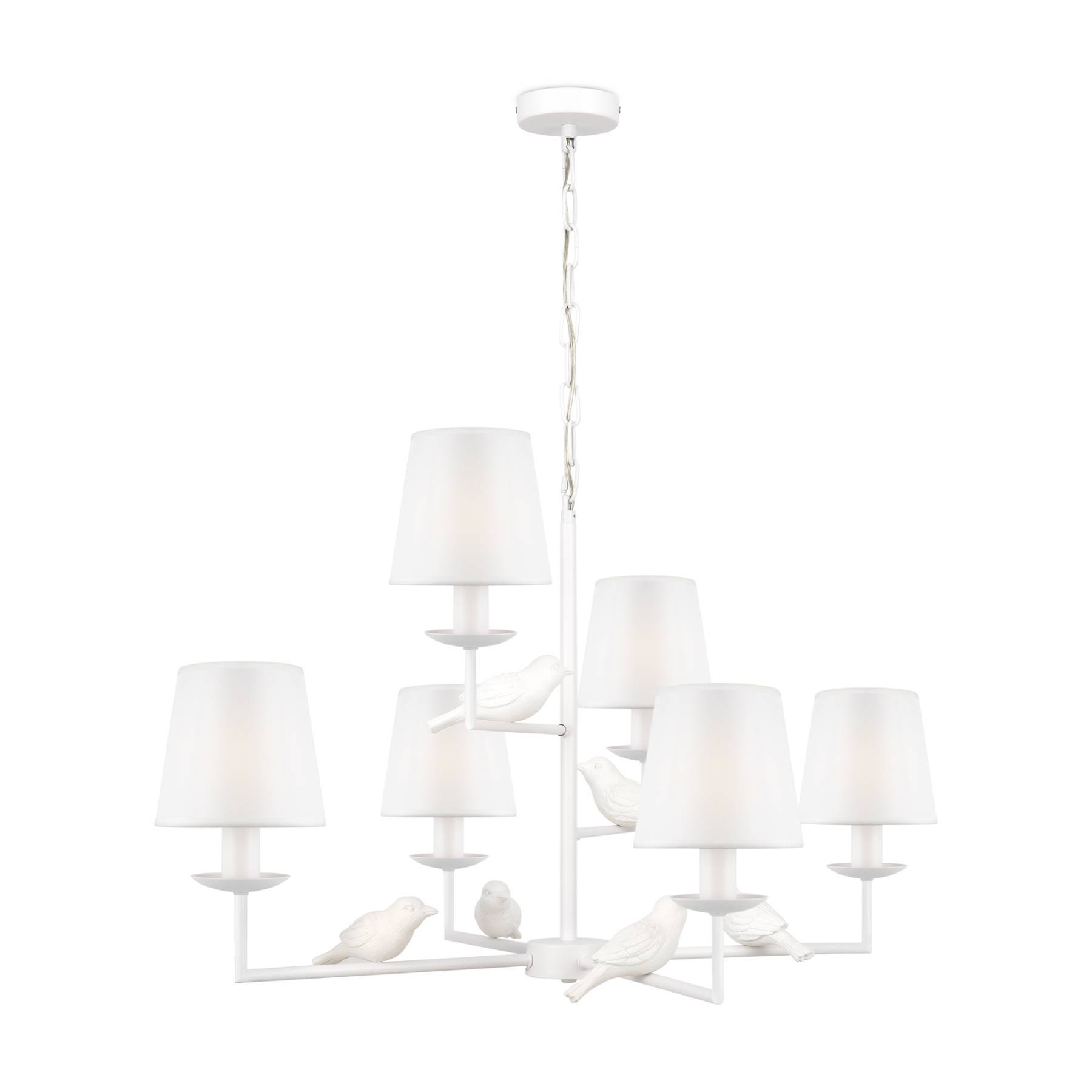 FR5270PL-06W Подвесная люстра Комфи / Comfy Freya FR5270PL-06W
