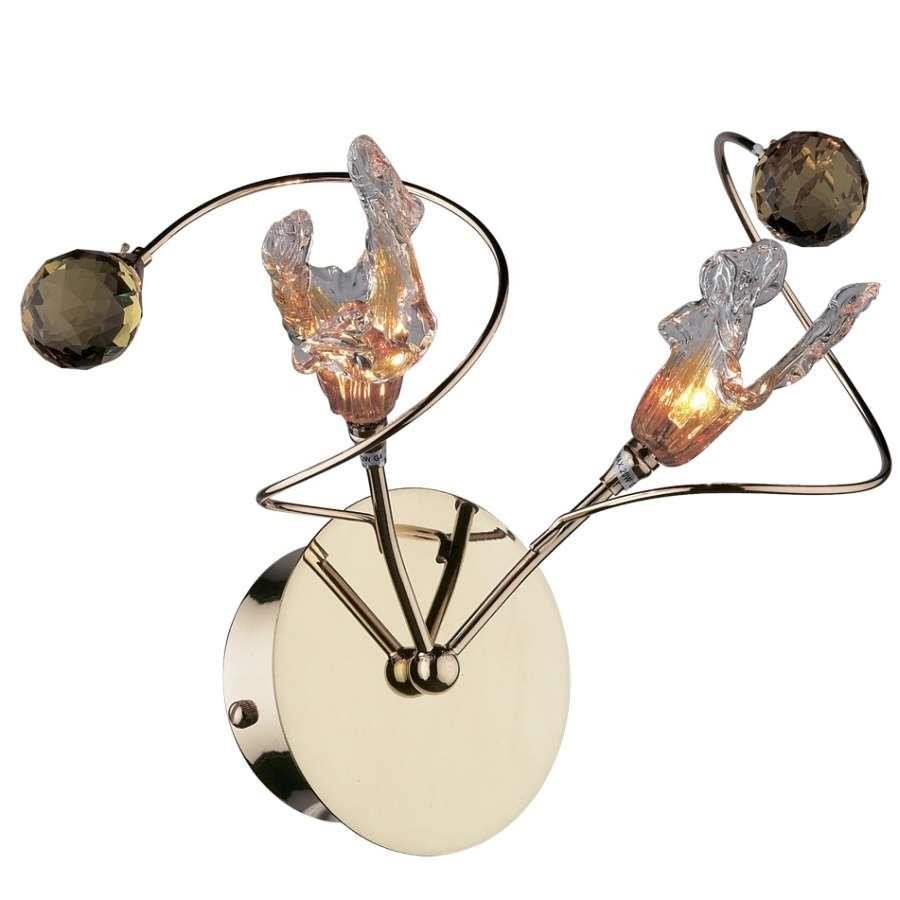 1458/2W Бра с цветочками Amber 1458/2W Odeon Light