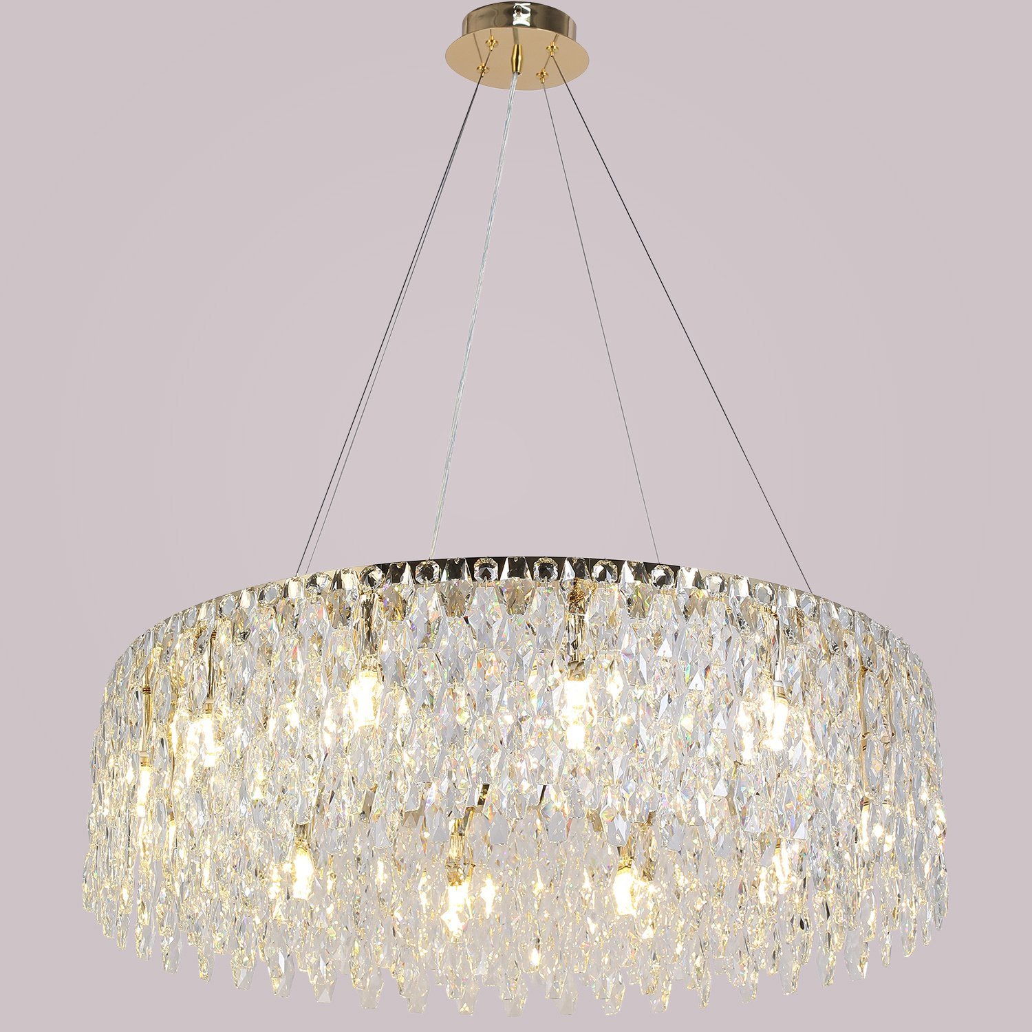 IL5051-800PZF-25 GD ELITE Подвесная люстра ILLUMICO IL5051-800PZF-25 GD ELITE