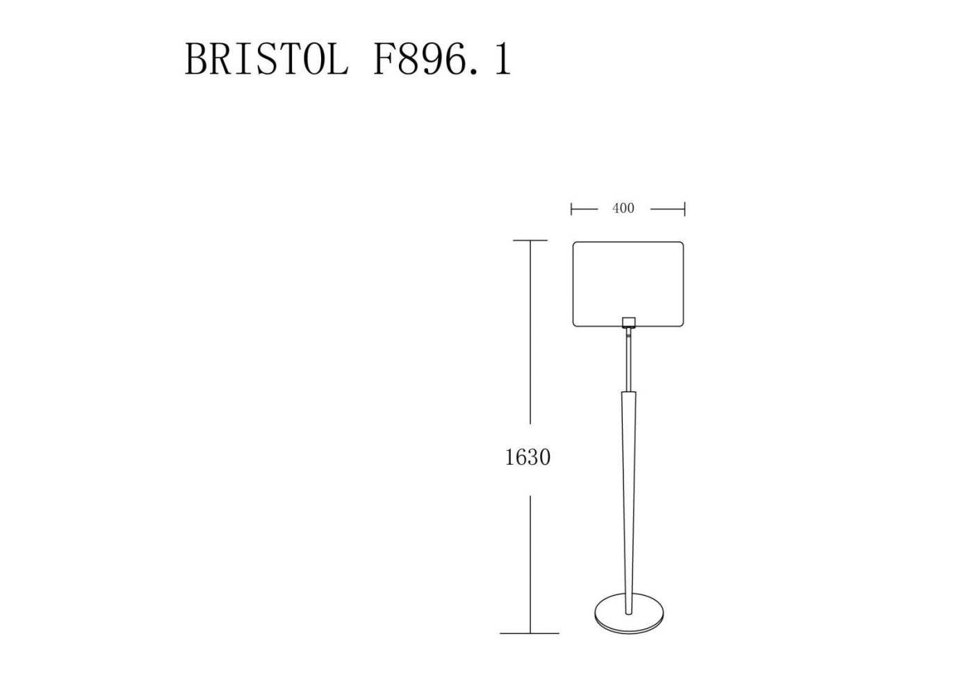 BRISTOL F896.1 Торшер Lucia Tucci Bristol BRISTOL F896.1