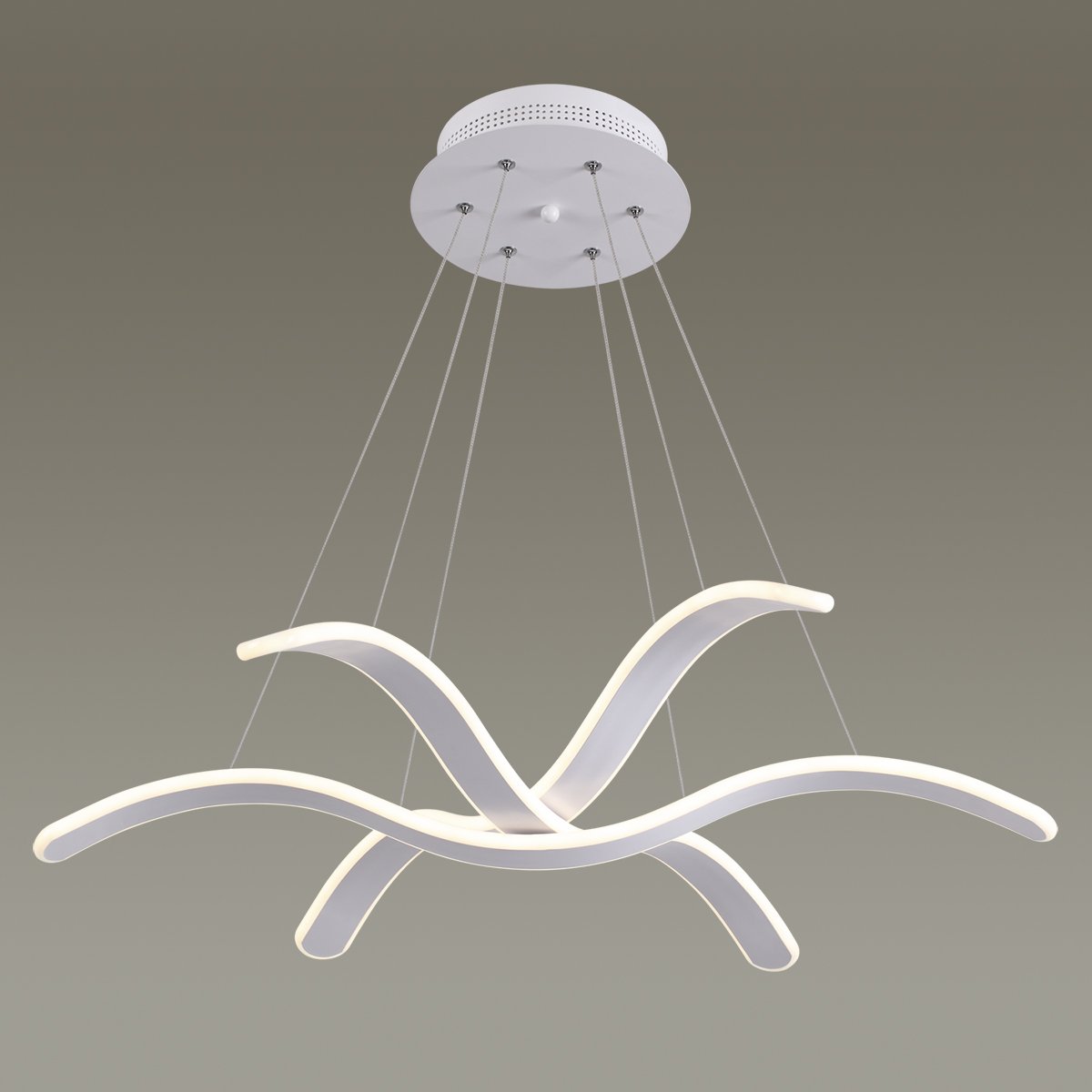 3839/72L Подвесная светодиодная люстра Parafango Odeon Light 3839/72L