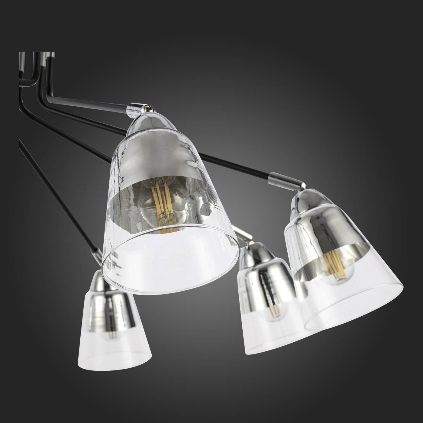 SLE102902-08 Потолочная люстра Evoluce Lirino SLE102902-08