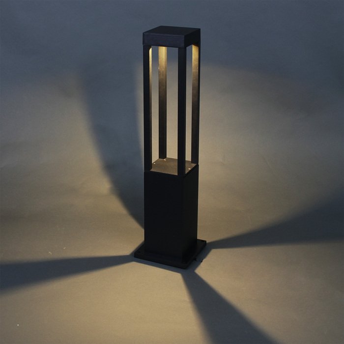 Наземный светильник 09960-0.7-001U 0,6M LED12W BK