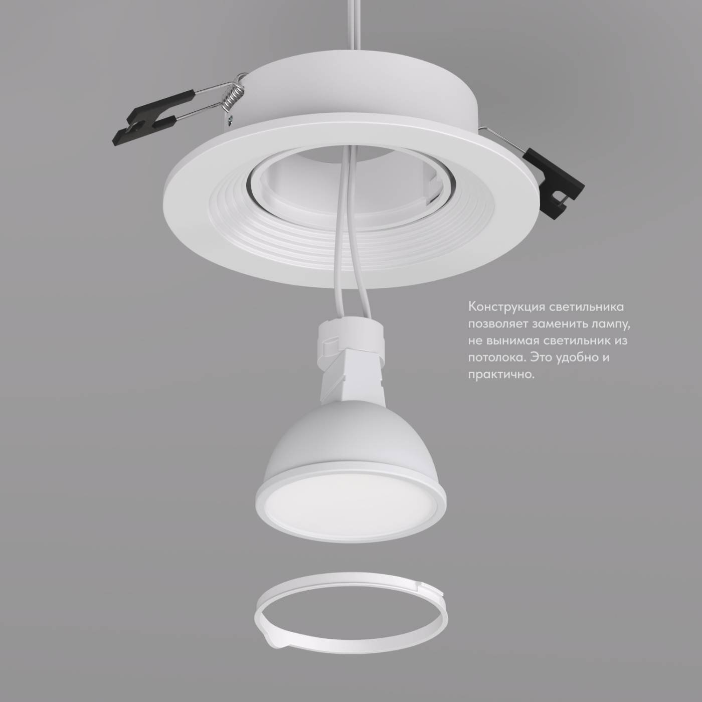 DK3029-WH Встраиваемый светильник Denkirs Dk3029 DK3029-WH