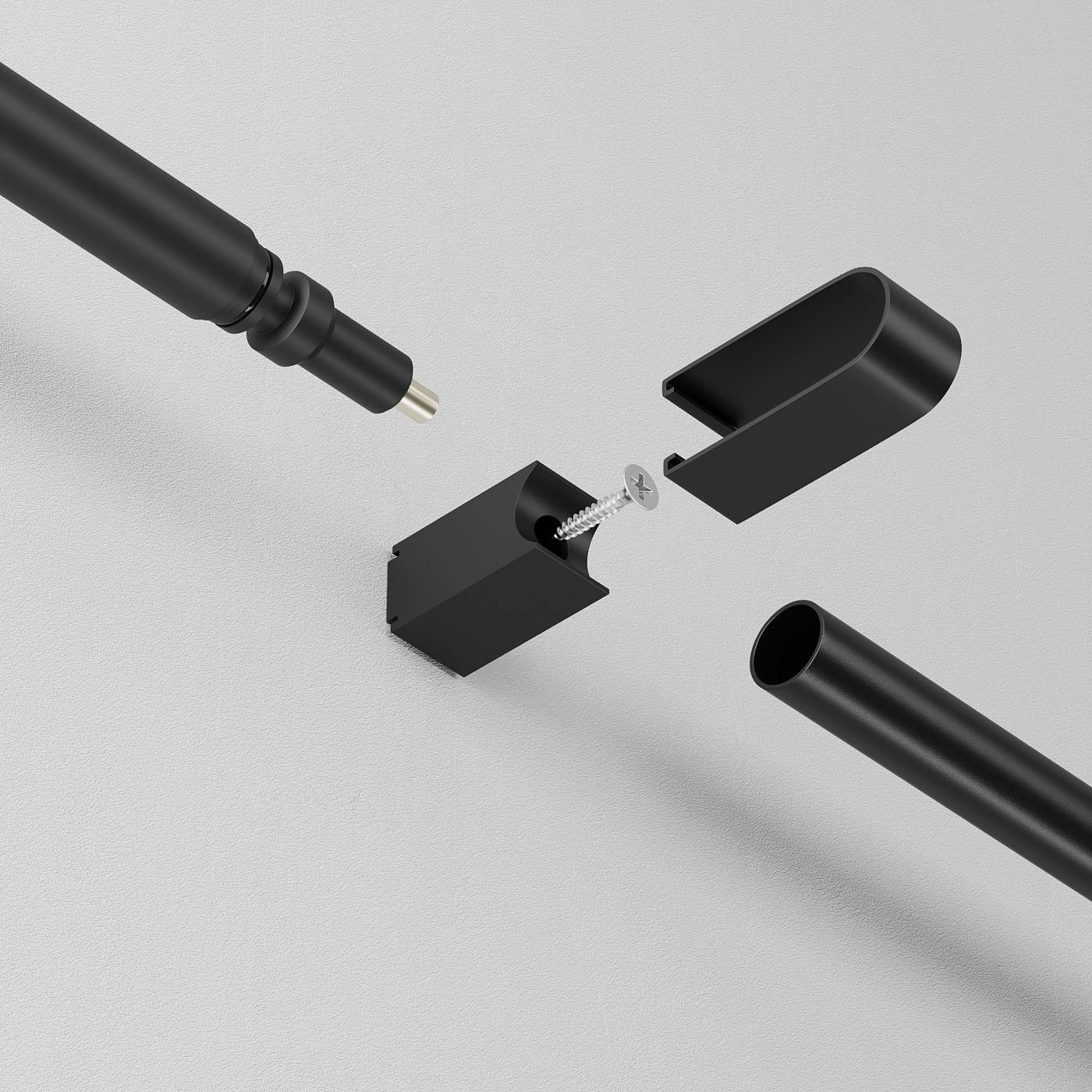 Соединитель для штанговой системы Axity Maytoni Accessories for system Axity CA010SM-B