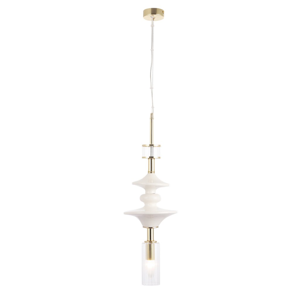 Светильник подвесной Crystal Lux Valencia VALENCIA SP1.4 GOLD