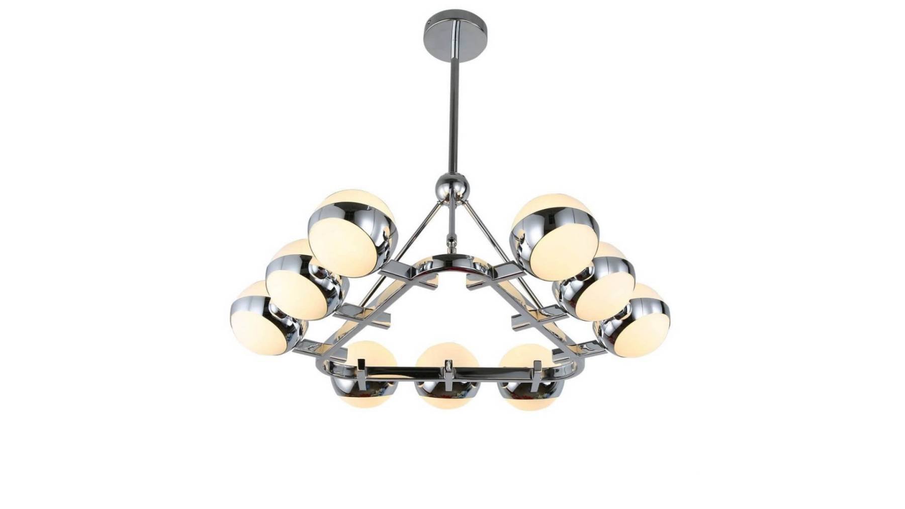 LDP 6038-9 CHR Потолочная люстра Lumina Deco Optimus LDP 6038-9 CHR